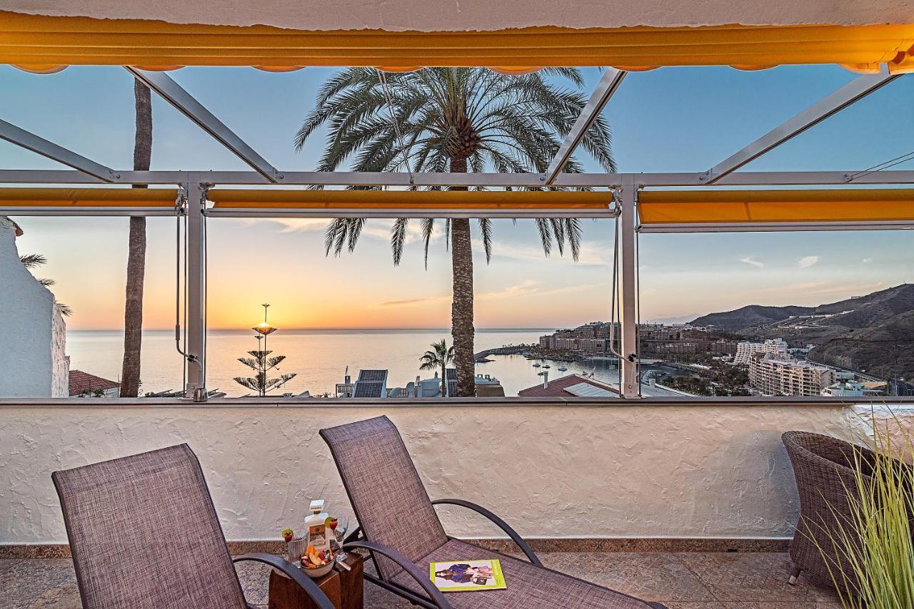 Mogan Luxury Apartment, Sea Views, Jacuzzi And Sauna. Exterior photo